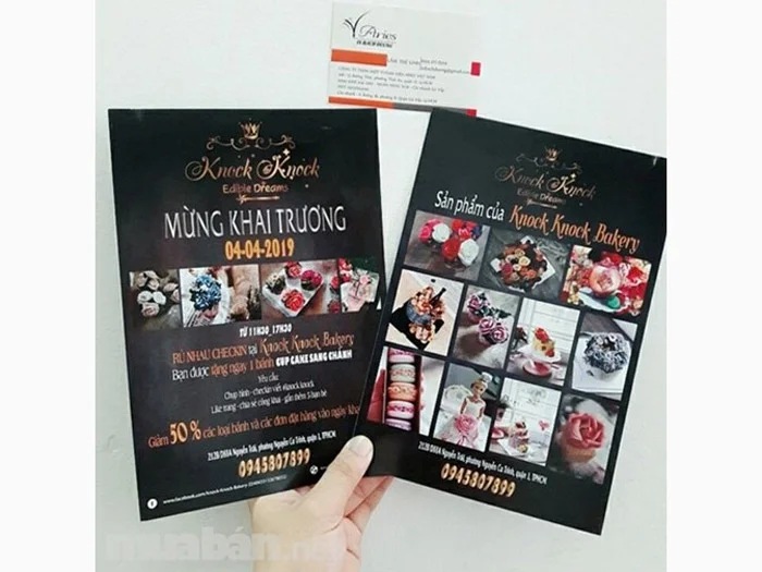 kích thước tờ rơi a4