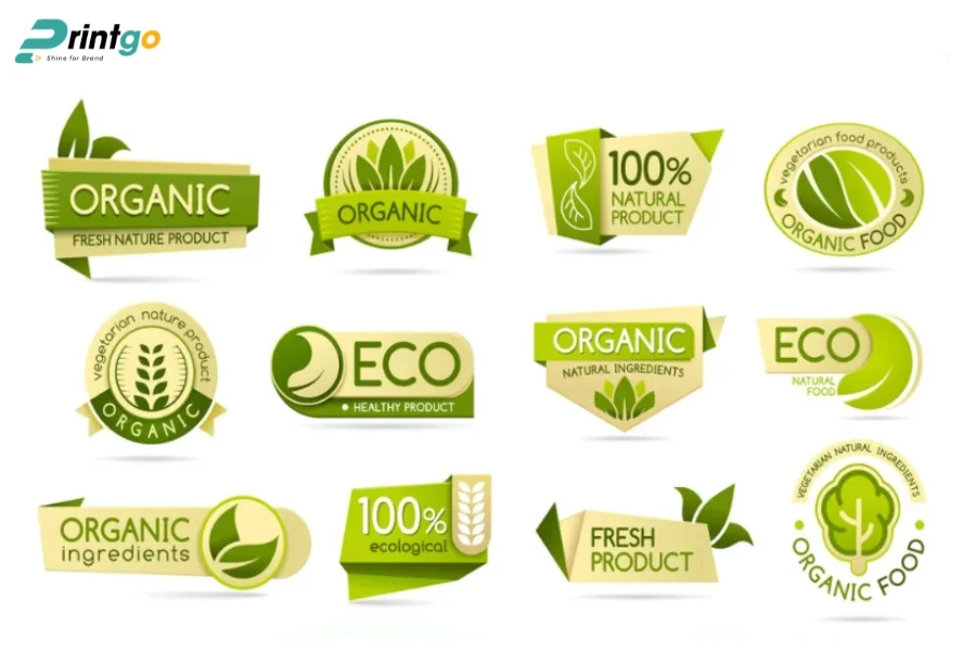 Logo nông sản dành cho ngành hàng rau củ sạch