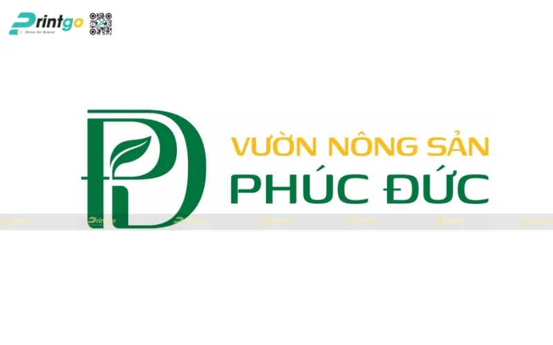 Thiết kế logo Vườn nông sản Phúc Đức – Kết nối thiên nhiên & giá trị bền vững