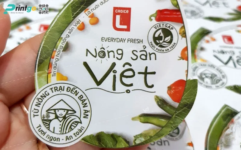 Những nguyên tắc trong thiết kế tem OCOP 