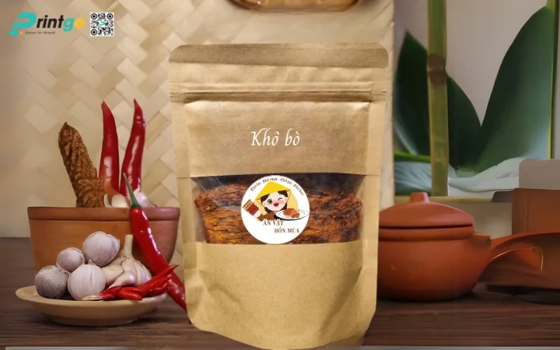 Bao bì bò khô dạng túi 