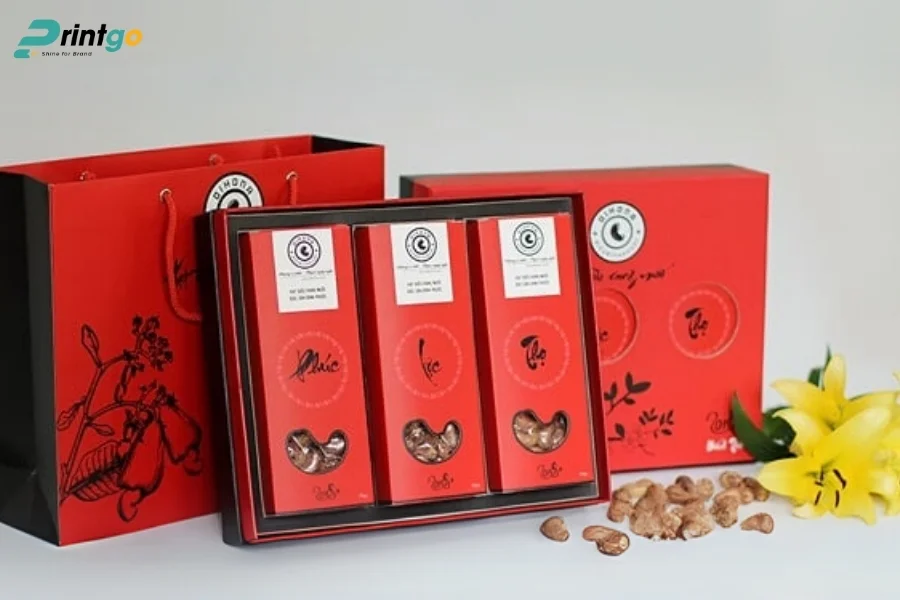 Bao bì hạt điều dạng túi cao cấp
