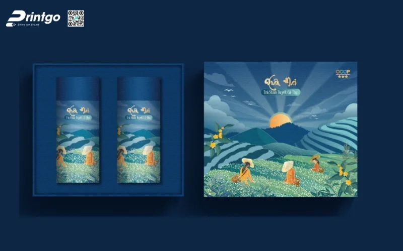 Một số mẫu in bao bì cà phê dạng hộp cứng cao cấp 