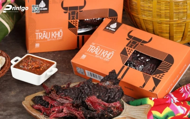 Bao bì khô bò dạng hộp mềm 