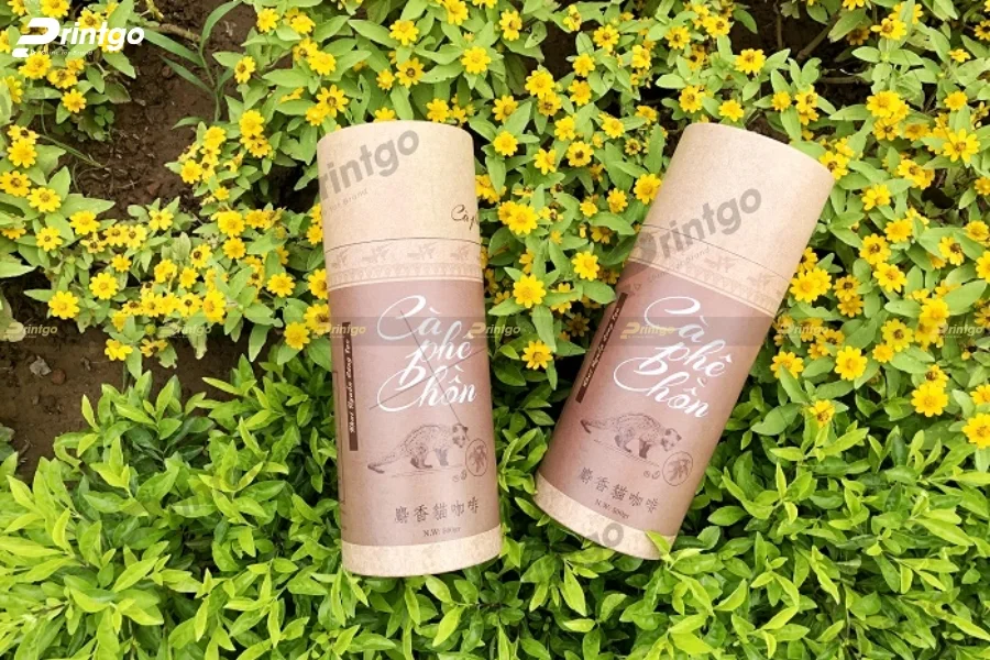 Mẫu thiết kế bao bì cà phê Chồn Drops Coffee