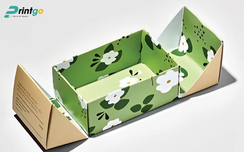 Thiết kế bao bì trà cánh bướm độc đáo 