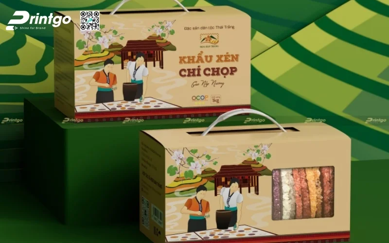 Thiết Kế & In Bao Bì Gạo Chất Lượng Cao Đạt Chuẩn OCOP 2025