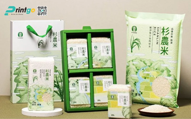 Những lưu ý khi thiết kế & in bao bì gạo đạt chuẩn