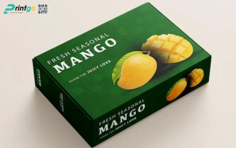 Mẫu hộp carton lạnh đựng xoài Mẫu hộp carton lạnh đựng xoài
