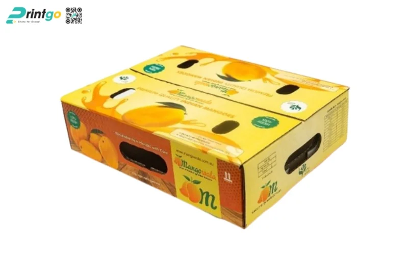 Thùng carton đựng xoài xuất khẩu Thùng carton đựng xoài xuất khẩu