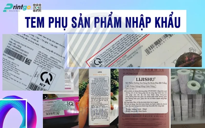Những thông tin bắt buộc trên tem nhãn phụ