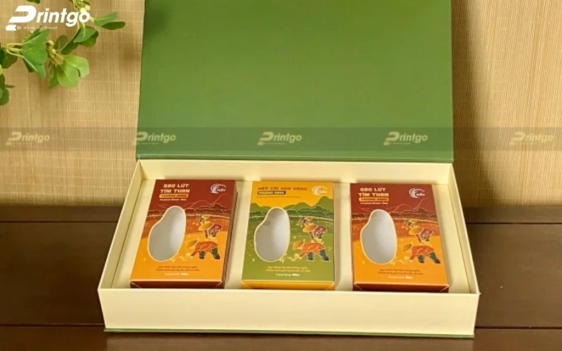 Mẫu bao bì gạo