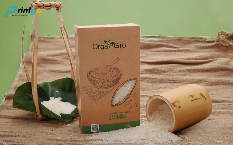 Mẫu bao bì gạo