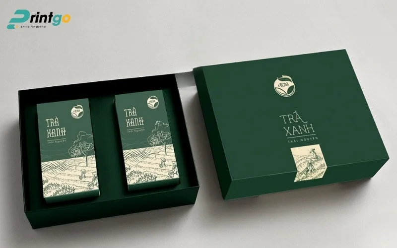Mẫu thiết kế bao bì trà