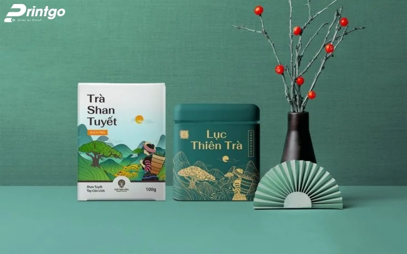 Mẫu thiết kế bao bì trà