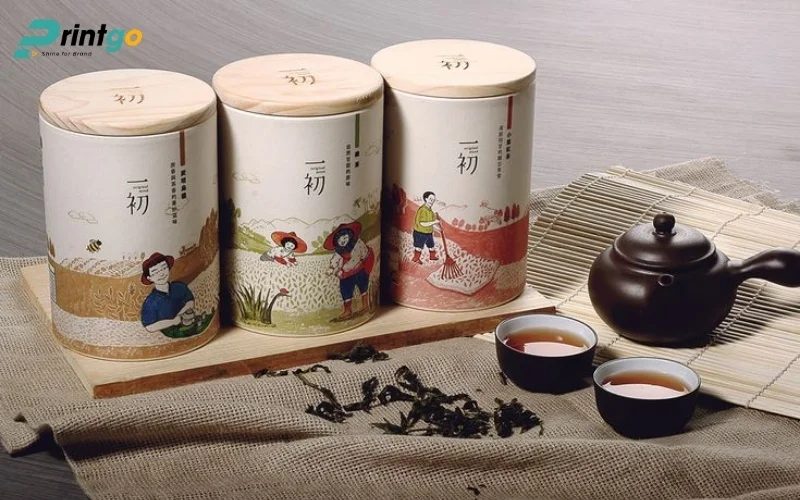 Mẫu thiết kế bao bì trà