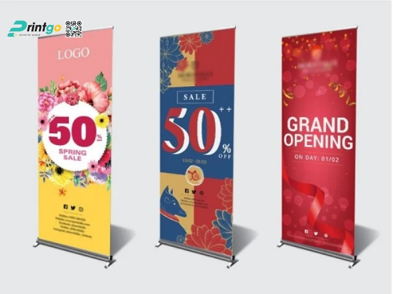 Standee khai trương giúp thu hút khách hàng hiệu quả 