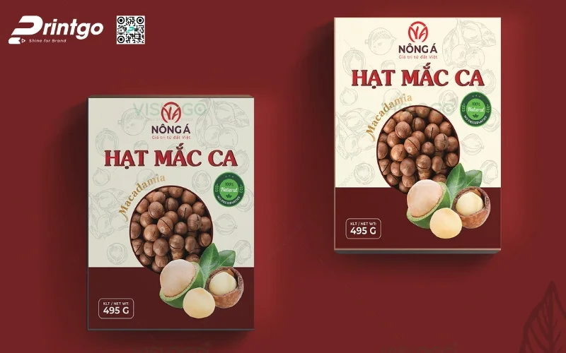 Vì sao in hộp đựng hạt macca lại quan trọng?
