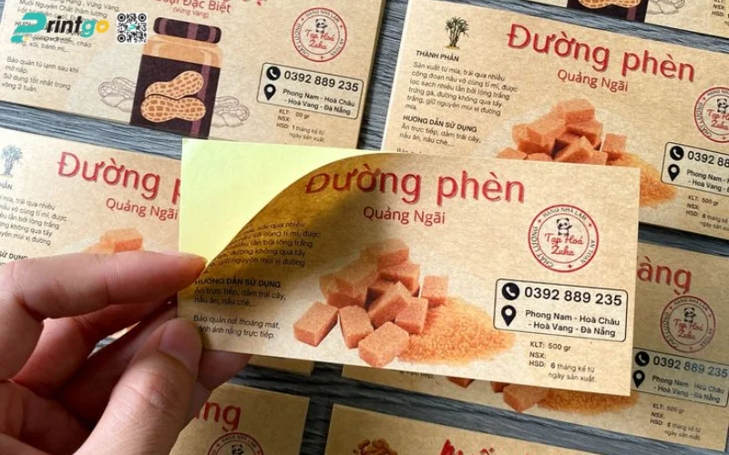 Tầm quan trọng của tem phụ hàng nhập khẩu