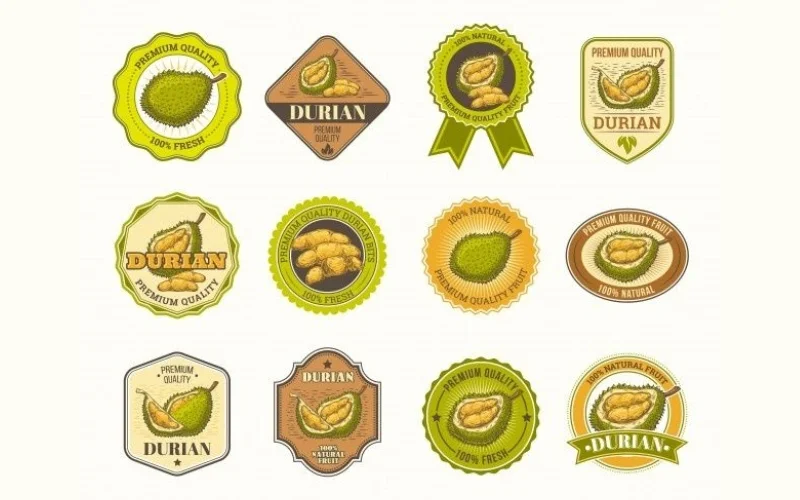 Nhóm tem hoa quả nhập khẩu nhiệt đới