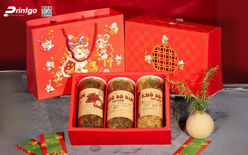 Bao bì bò khô dạng lọ, hũ 