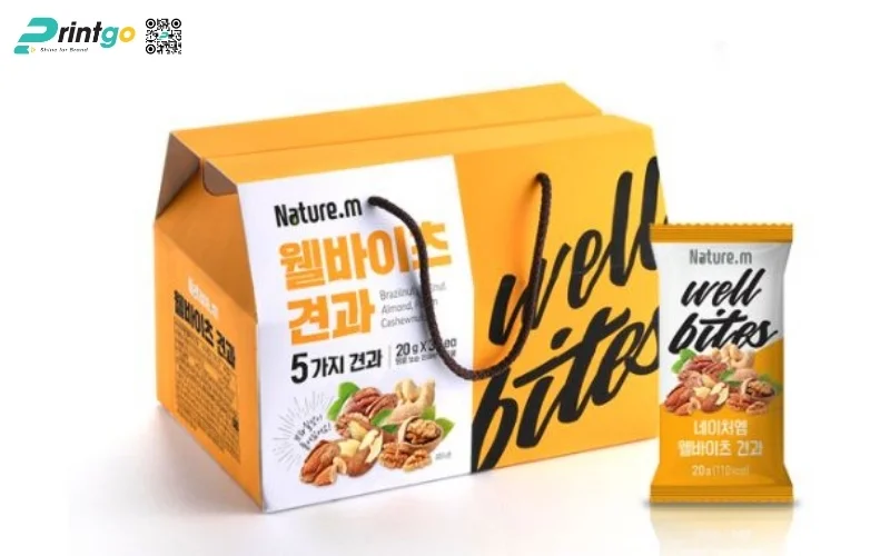 Bao bì ngũ cốc dạng hộp carton sóng Bao bì ngũ cốc dạng hộp carton sóng