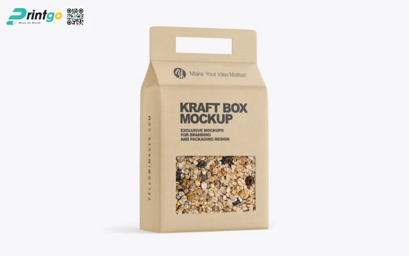 Bao bì ngũ cốc bằng giấy kraft Bao bì ngũ cốc bằng giấy kraft