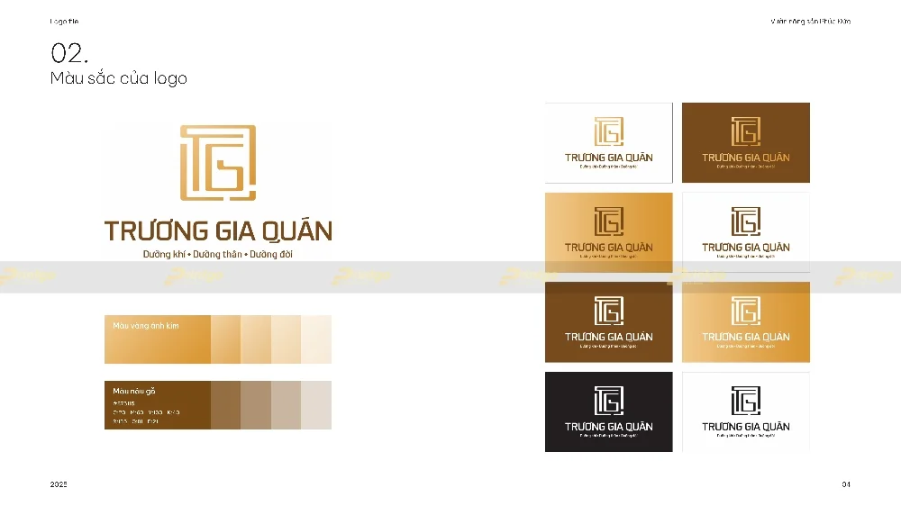 Ý nghĩa màu sắc logo Trương Gia Quán