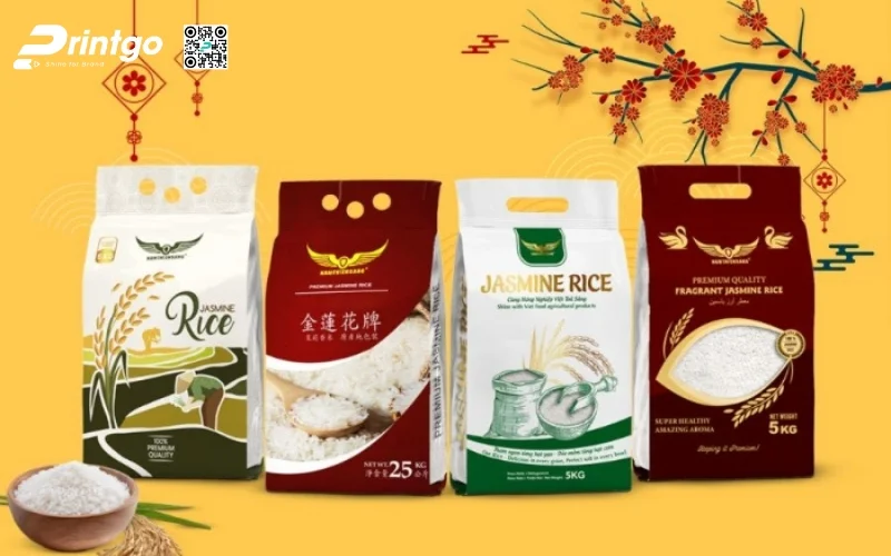 Bao bì gạo dựng nhựa PA/PE