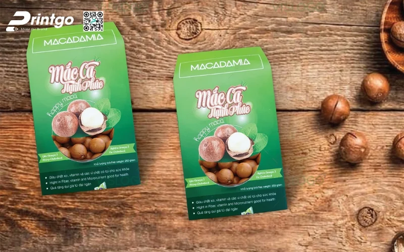 Vai trò của bao bì macca trong xây dựng thương hiệu OCOP