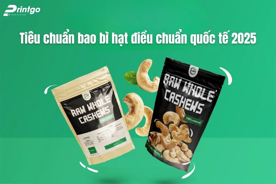 Yếu tố đánh giá hộp giấy đựng hạt điều chuẩn quốc tế 2025