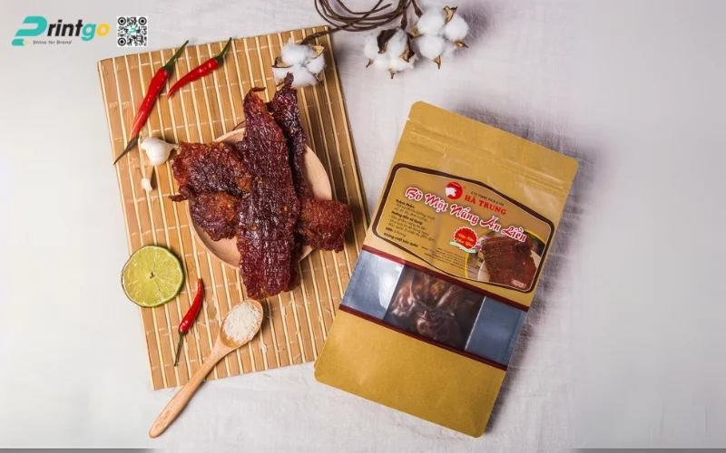 Yếu tố then chốt trong thiết kế bao bì khô bò độc quyền
