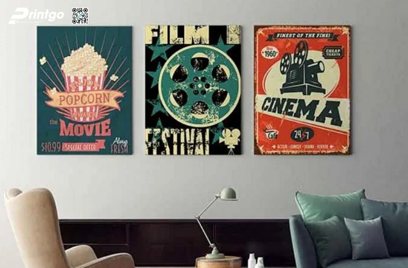 Hướng dẫn cách dán poster lên tường đúng chuẩn, đơn giản tại nhà