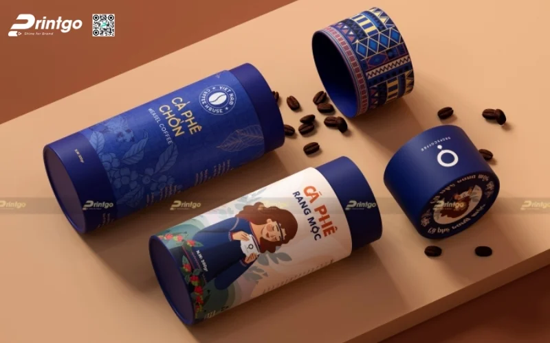 Bao bì đựng nông sản dạng hộp carton cao cấp