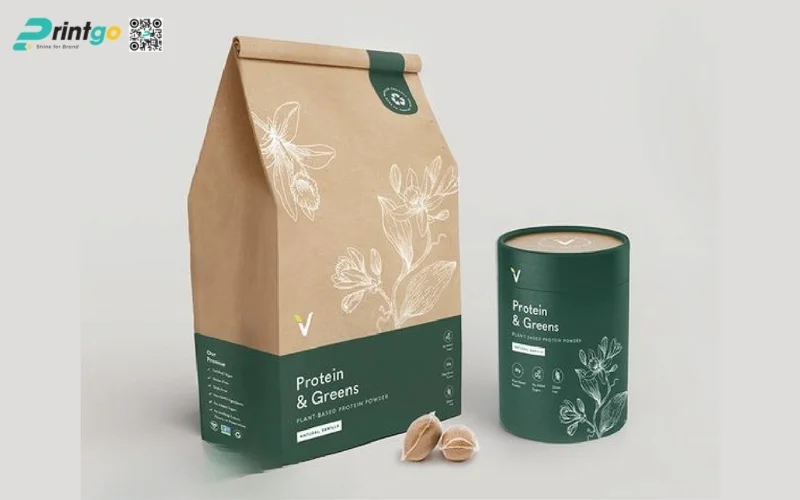 Bao bì nông sản xuất khẩu dạng giấy kraft & túi giấy chống ẩm