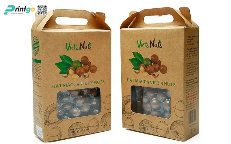 Bao bì nông sản xuất khẩu dạng giấy kraft & túi giấy chống ẩm