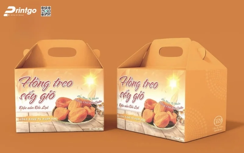 Bao bì nông sản xuất khẩu dạng thùng carton sóng