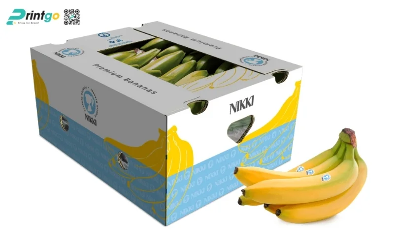 Bao bì nông sản xuất khẩu dạng thùng carton sóng