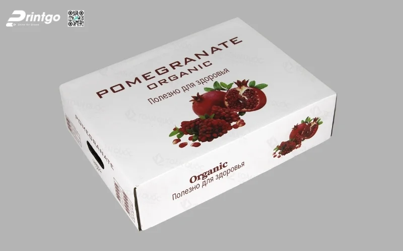 Bao bì nông sản xuất khẩu dạng thùng carton sóng