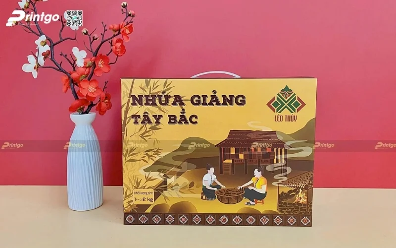 Bao bì nông sản xuất khẩu dạng thùng carton sóng
