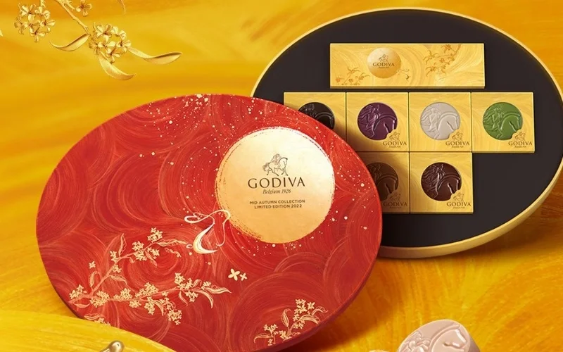 Mẫu hộp bánh trung thu hình tròn 7 - 8 bánh Mẫu hộp bánh trung thu hình tròn 7 - 8 bánh