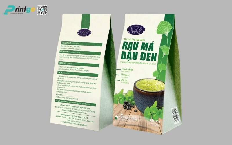 Bao bì nông sản xuất khẩu dạng túi màng ghép nhiều lớp