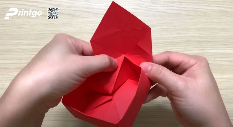 Cách làm hộp đựng bánh bằng giấy hình trái tim sáng tạo, phù hợp làm quà tặng