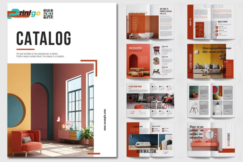 Mẫu catalogue thiết kế và trang trí nội thất