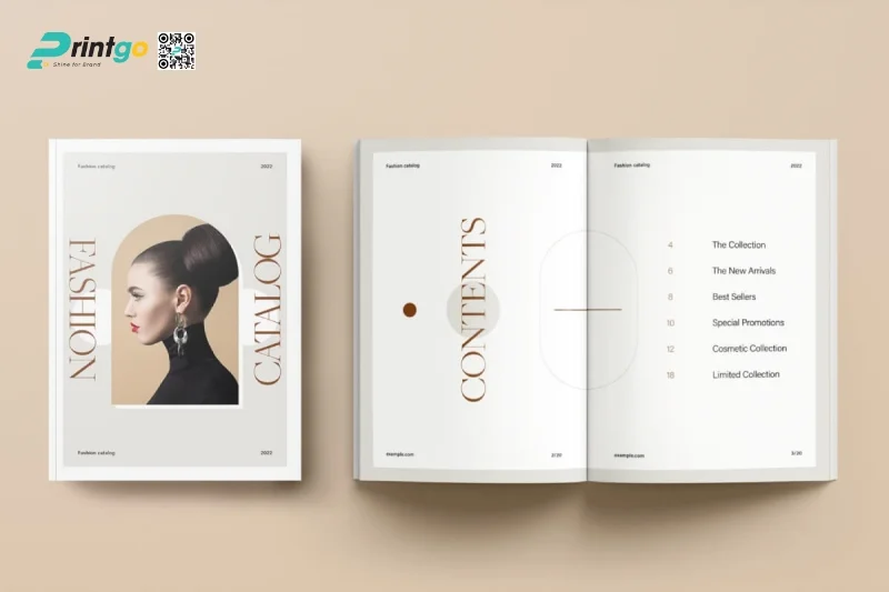 Mẫu catalogue giới thiệu bộ sưu tập thời trang 