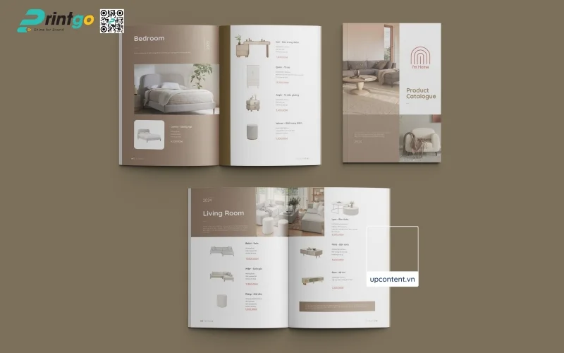 Mẫu catalogue thiết kế nội thất 