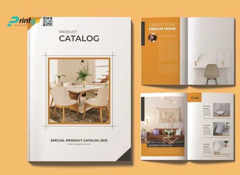 Mẫu catalogue không gian nội thất