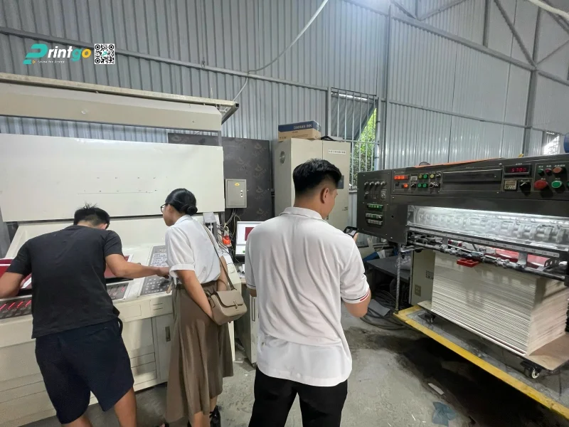Khách hàng được trực tiếp duyệt in proof tại Printgo