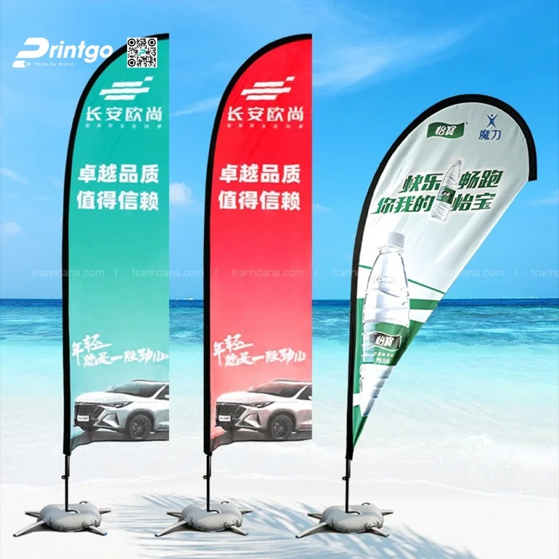 Mẫu cờ phướn quảng cáo sản phẩm ô tô cao cấp 