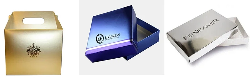 In Metalize áp dụng với túi giấy, hộp giấy